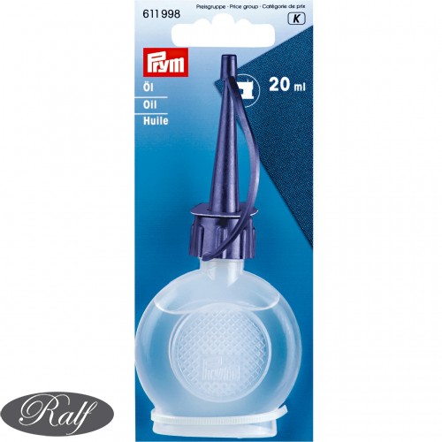 Ulei alb pentru intretinere masina de cusut 20 ml - Prym 611998